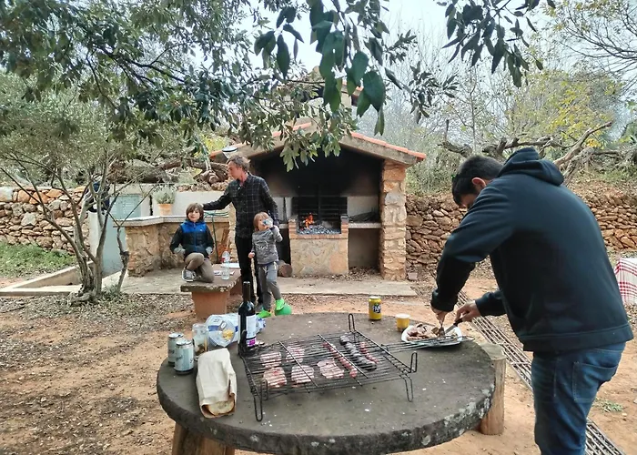 Mas De Paco, Chimenea, Barbacoa Y Piscina